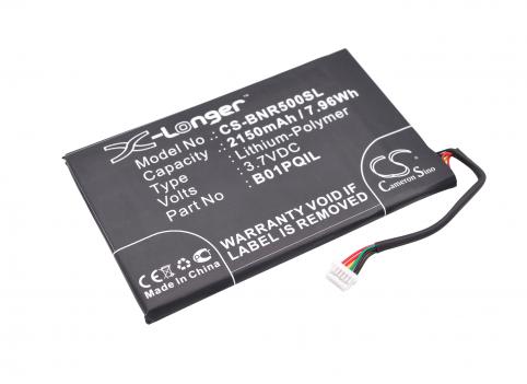 Batteria  barnes noble b01pqil bnrv500