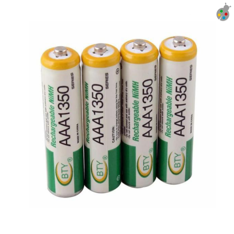 Piles rechargeables aaa 1350 mah pile rechargeable
