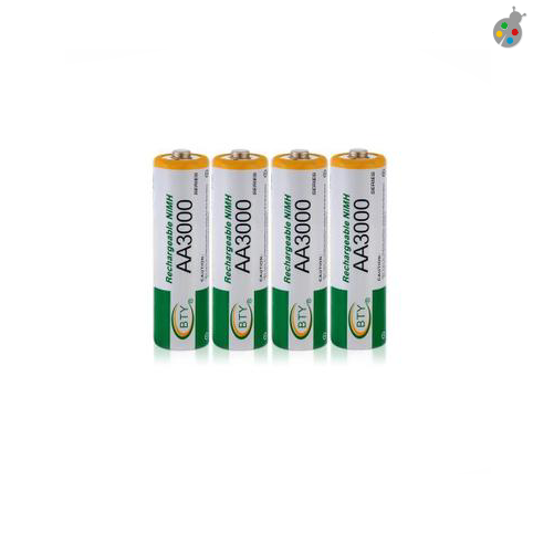 Piles rechargeables aa 3000 mah pile rechargeable