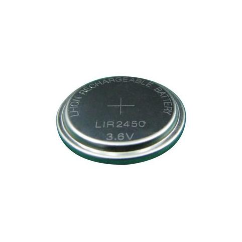 Pile bouton rechargeable lir2450 pile bouton