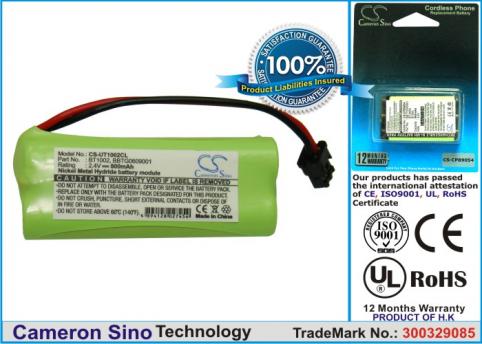 Batteria telefono senza fil toshiba dect 160